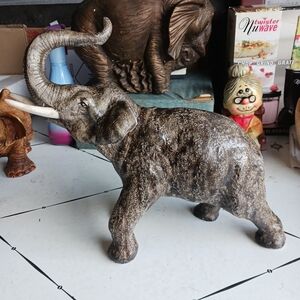 Vintage Elephant Made. From Crush Material